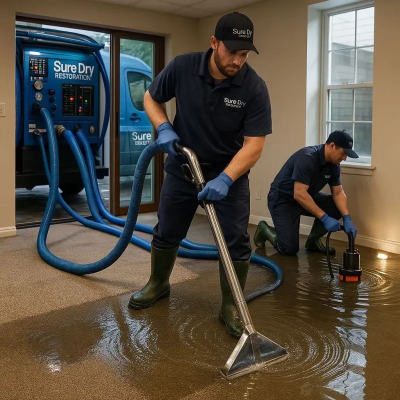 Water Extraction and Removal process in Cedar Point, NC